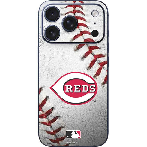 MLB Cincinnati Reds Game Ball iPhone 17 Pro Skin